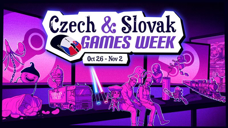 Česko + Slovensko – Desiatky domácich zľavnených hier na Steame.
