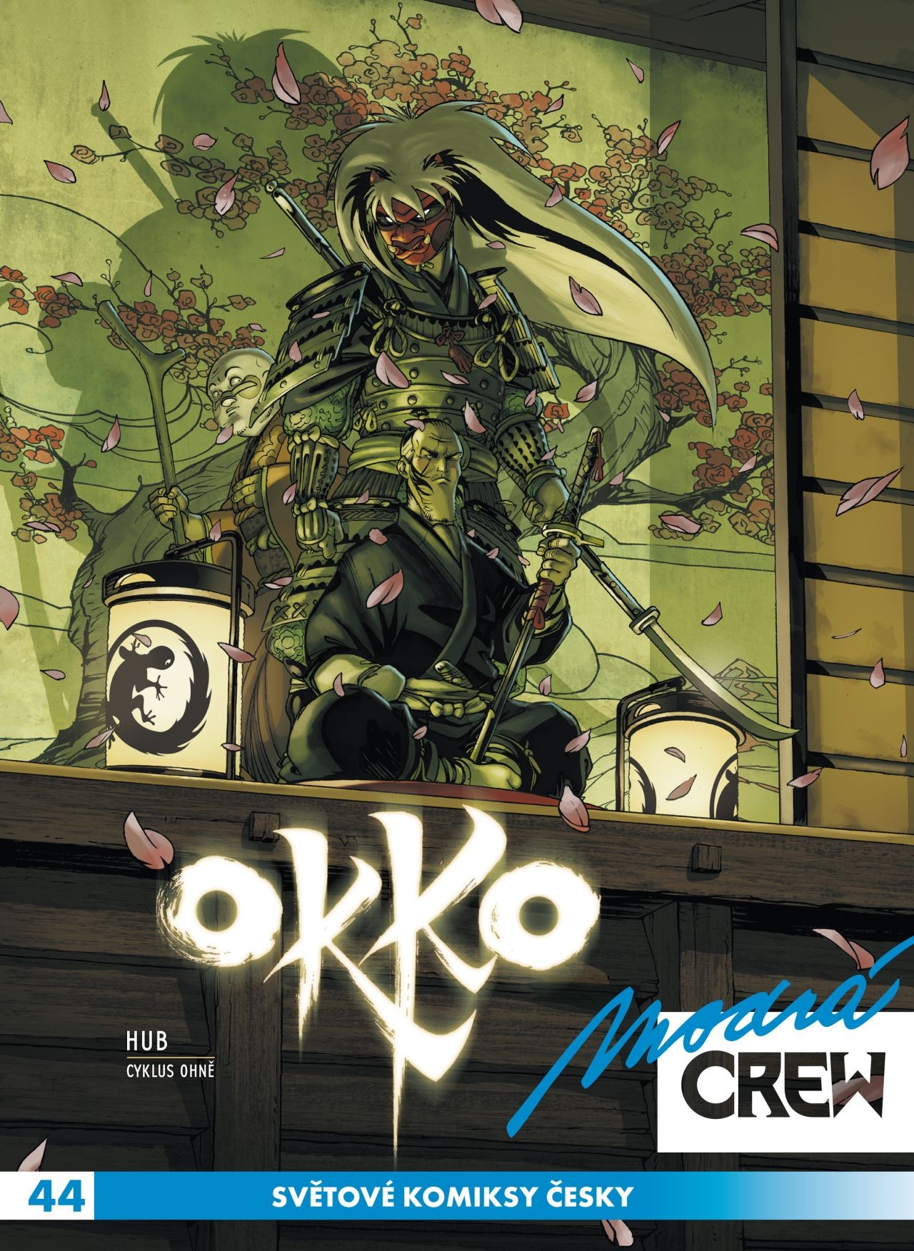 Modrá CREW 44 – Okko: Cyklus ohně – Recenzia (Komiks)