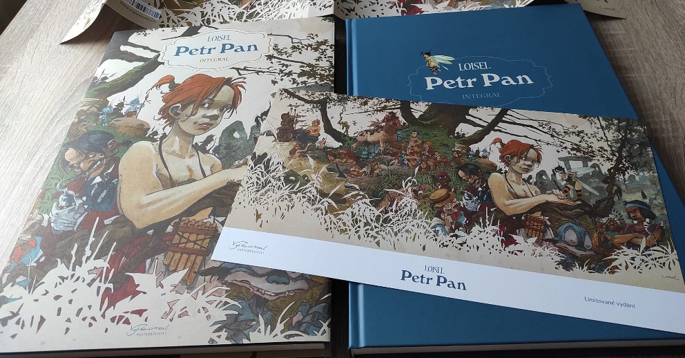 Vyšiel kultový fantasy komiks Petr Pan!