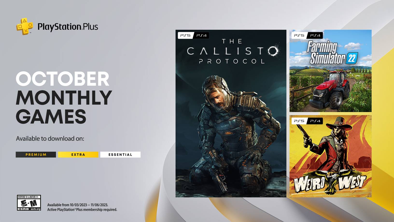 PS Plus ponuka na október!