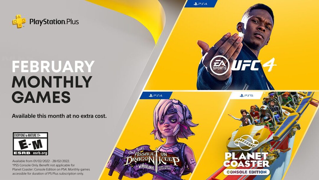 PS Plus hry na február predstavené.