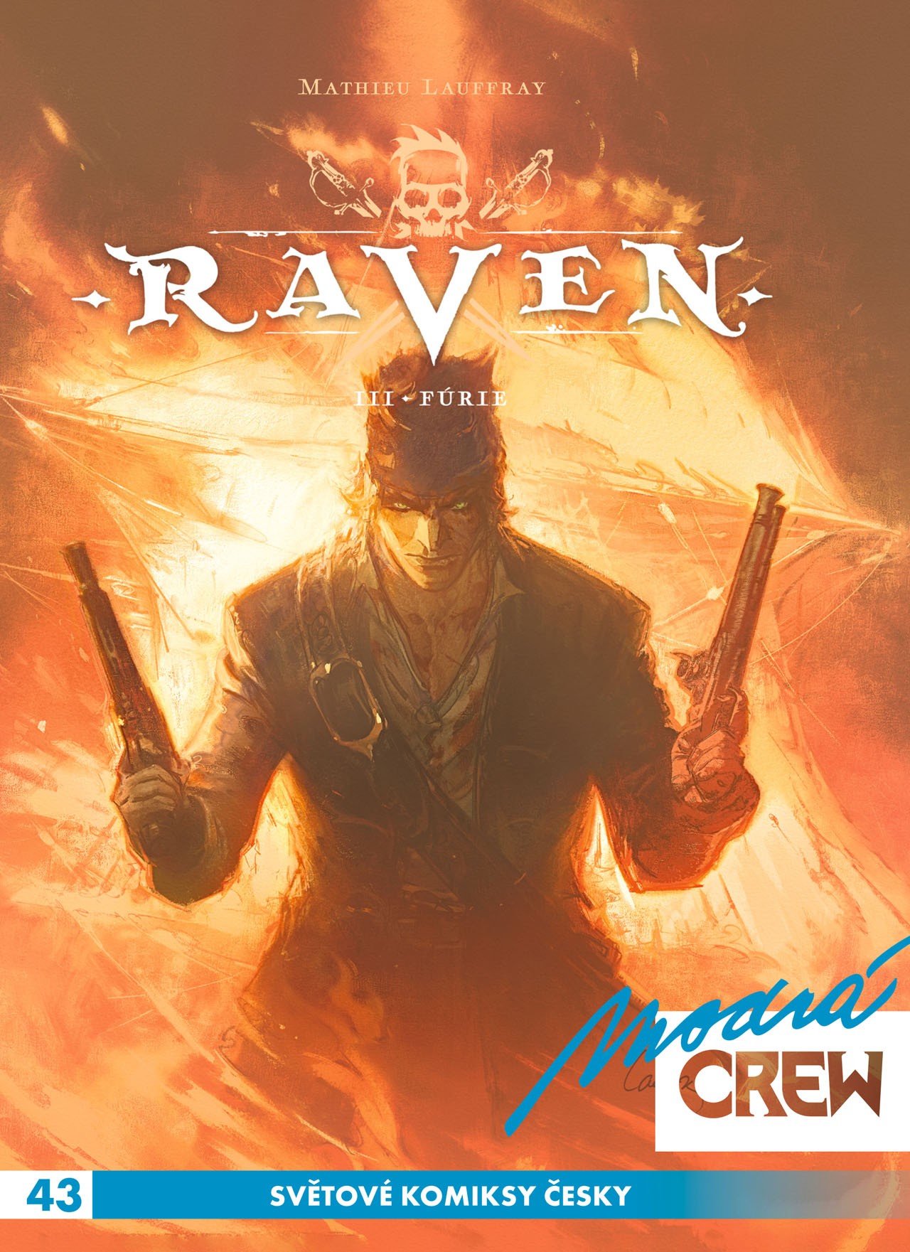 Modrá CREW 43 – Raven 3 – Recenzia (Komiks)
