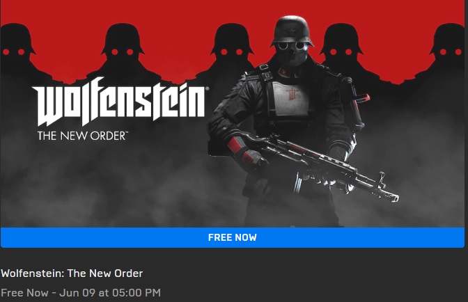 Wolfenstein: The New Order – Zadarmo!